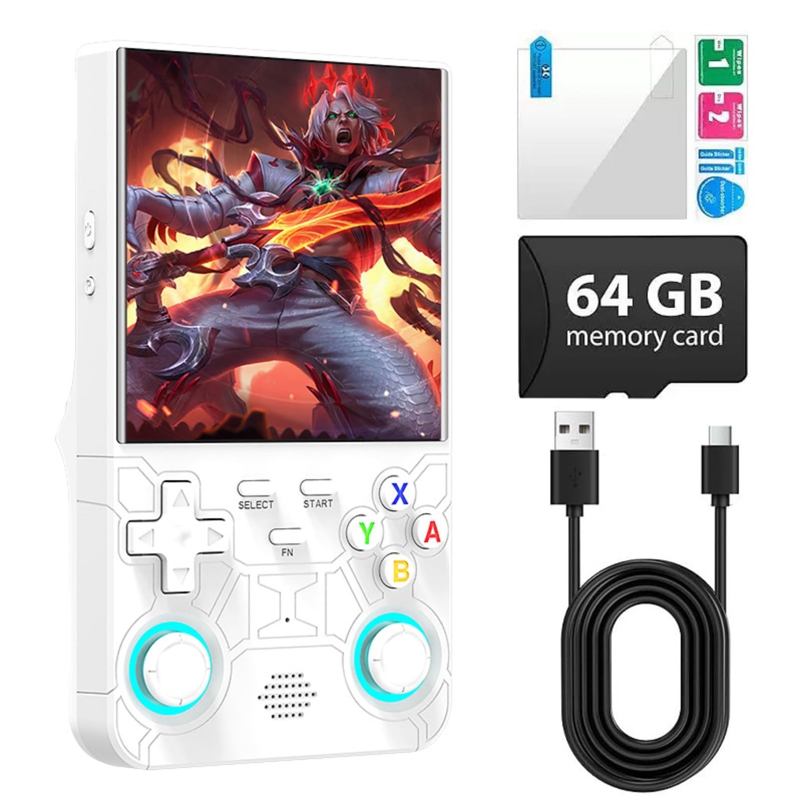 2025 New Upgrade R36ULTRA Retro Handheld Game Console with 64G Built-in 21000…