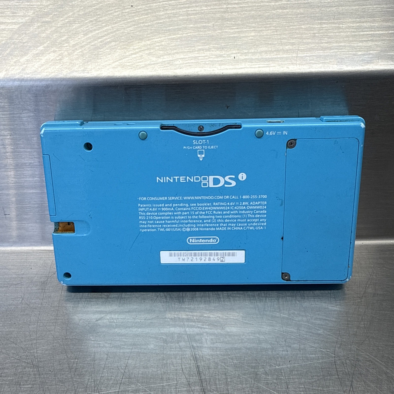 Nintendo DSi Light Blue Handheld Console Game System