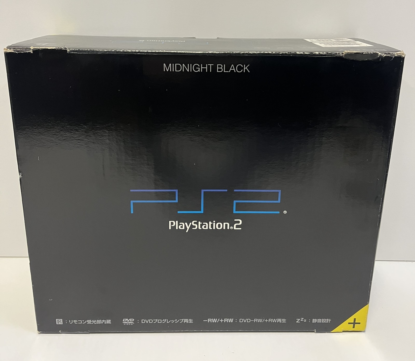 PLAYSTATION 2 MIDNIGHT BLACK CONSOLE SCPH-50000 NB JAPAN PS2 2003 TESTED