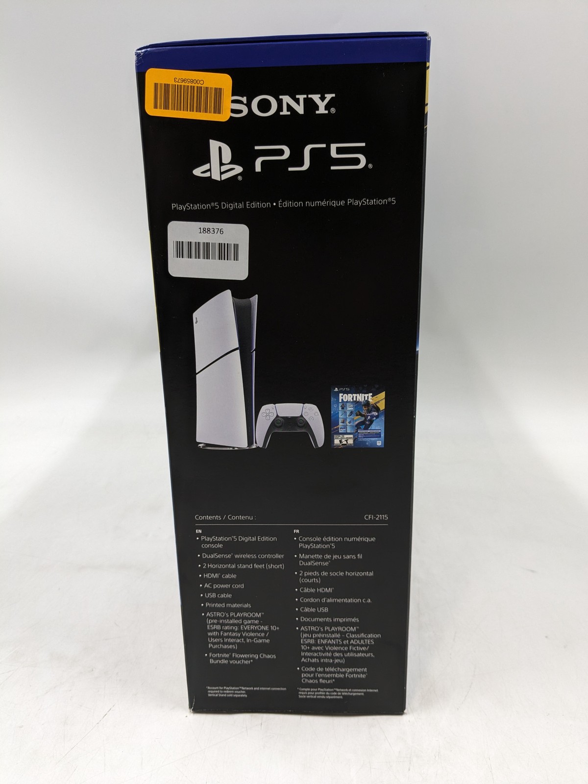 Sony PlayStation 5 Slim Digital Edition 825GB Fortnite Flowering Chaos Bundle