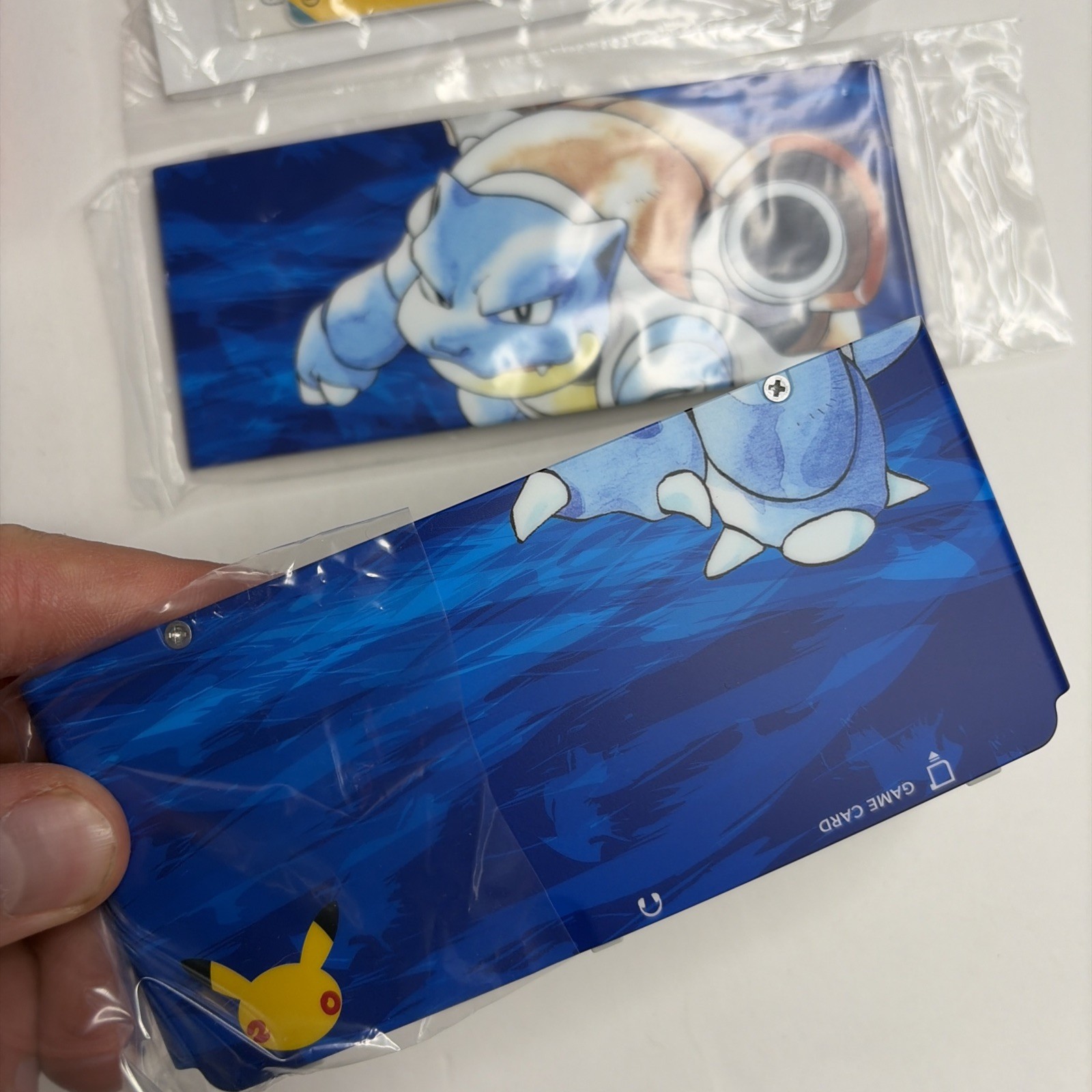 CLEAN DUAL IPS New Nintendo 3DS Pokemon 20th Anniversary Edition CIB Box plates