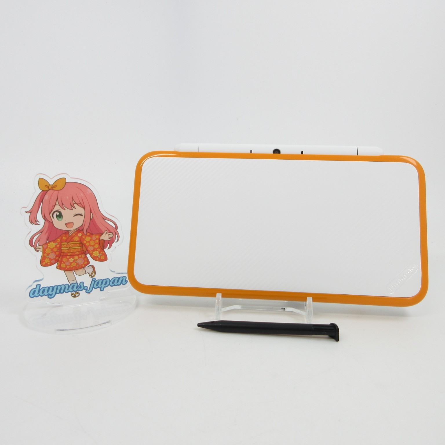 【Near Mint】Nintendo New 2DS LL XL White x Orange Console ONLY Japan Ver. #TOY052
