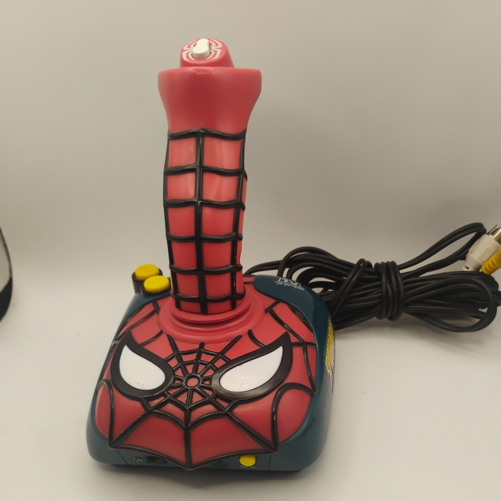 Marvel Spider-Man Plug & Play Microconsole Joystick Red Blue Black Composite RCA