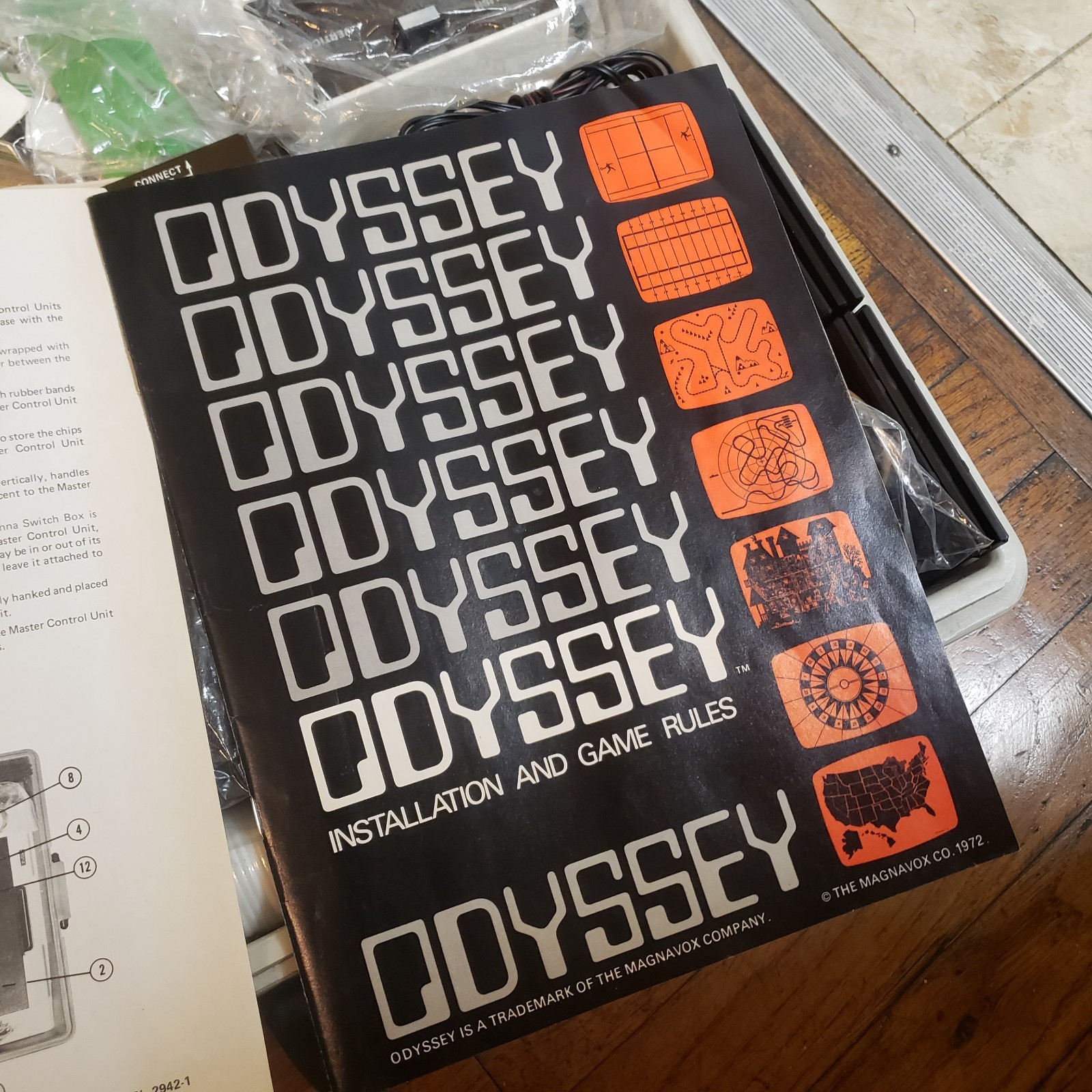 NIB Suitcase Magnavox Odyssey 1974 Ralph Baer. FIRST RUN. Run 1 Rare NTSC!