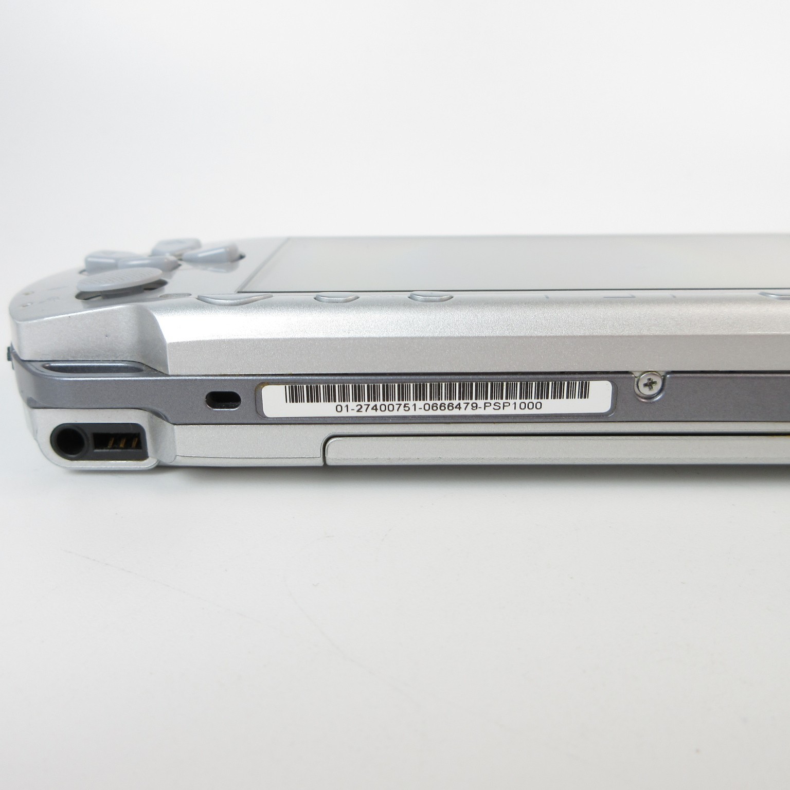 【Excellent】Sony PSP-1000 Silver Console Only No Battery Japanese Ver #RET0405/06