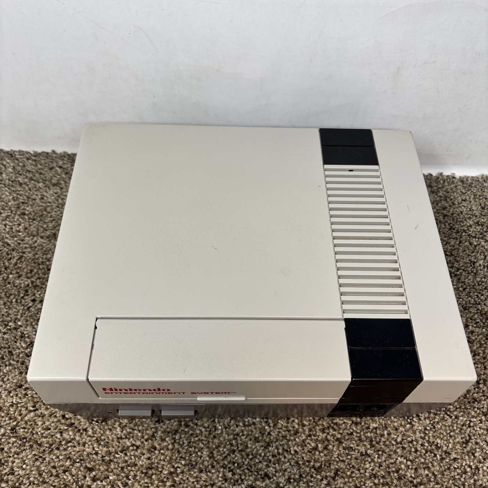 1985 Original NES Nintendo System Console + New 72 Pin Authentic Tested Bundle