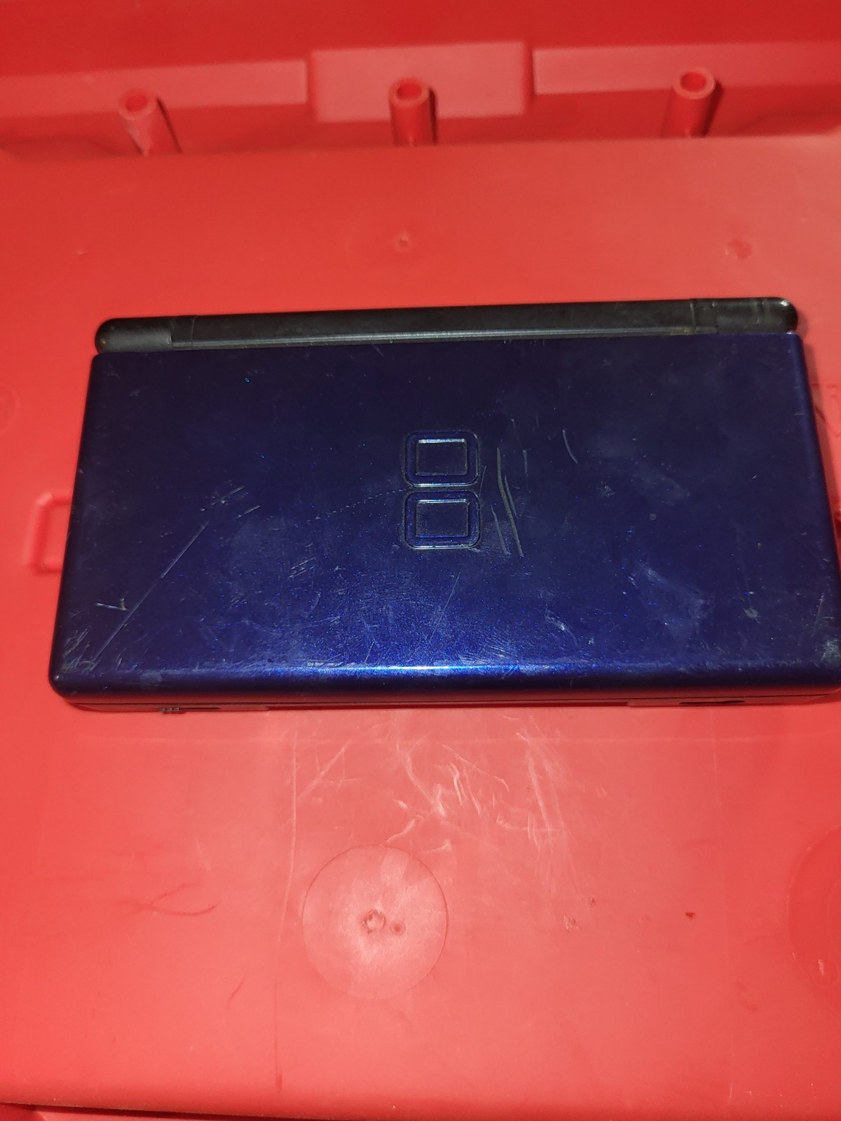 Nintendo DS Lite Console Navy Blue Needs Battery And Cover