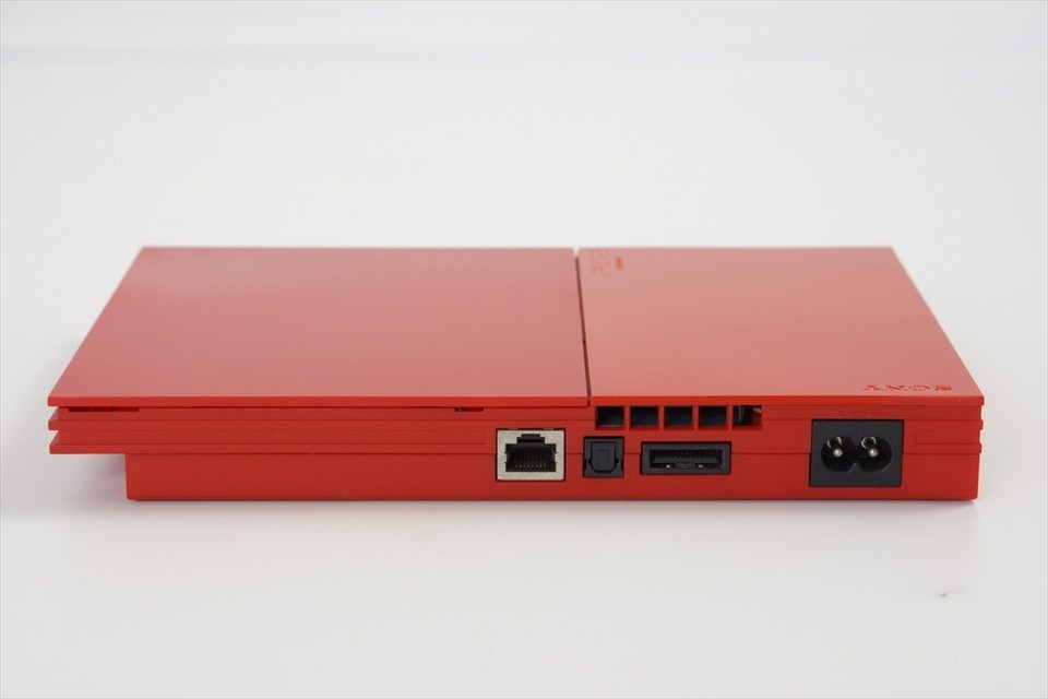 PS2 Playstation2 Slim CINNABAR RED Console System 90000 CR Only for NTSC-J 8102