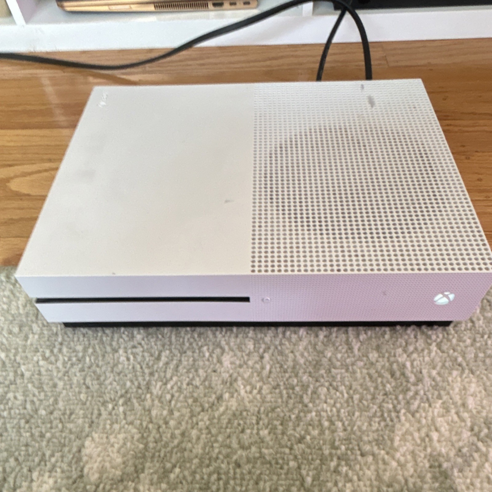 Microsoft Xbox One S White Console Wi-Fi HDMI USB-A Digital Library