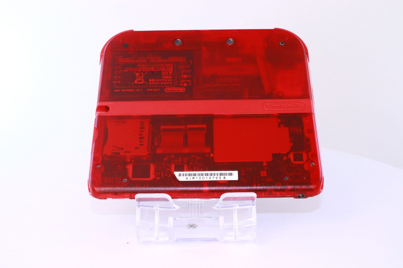 Nintendo 2DS Pokémon Red [Rank:S] W/USB Cable
