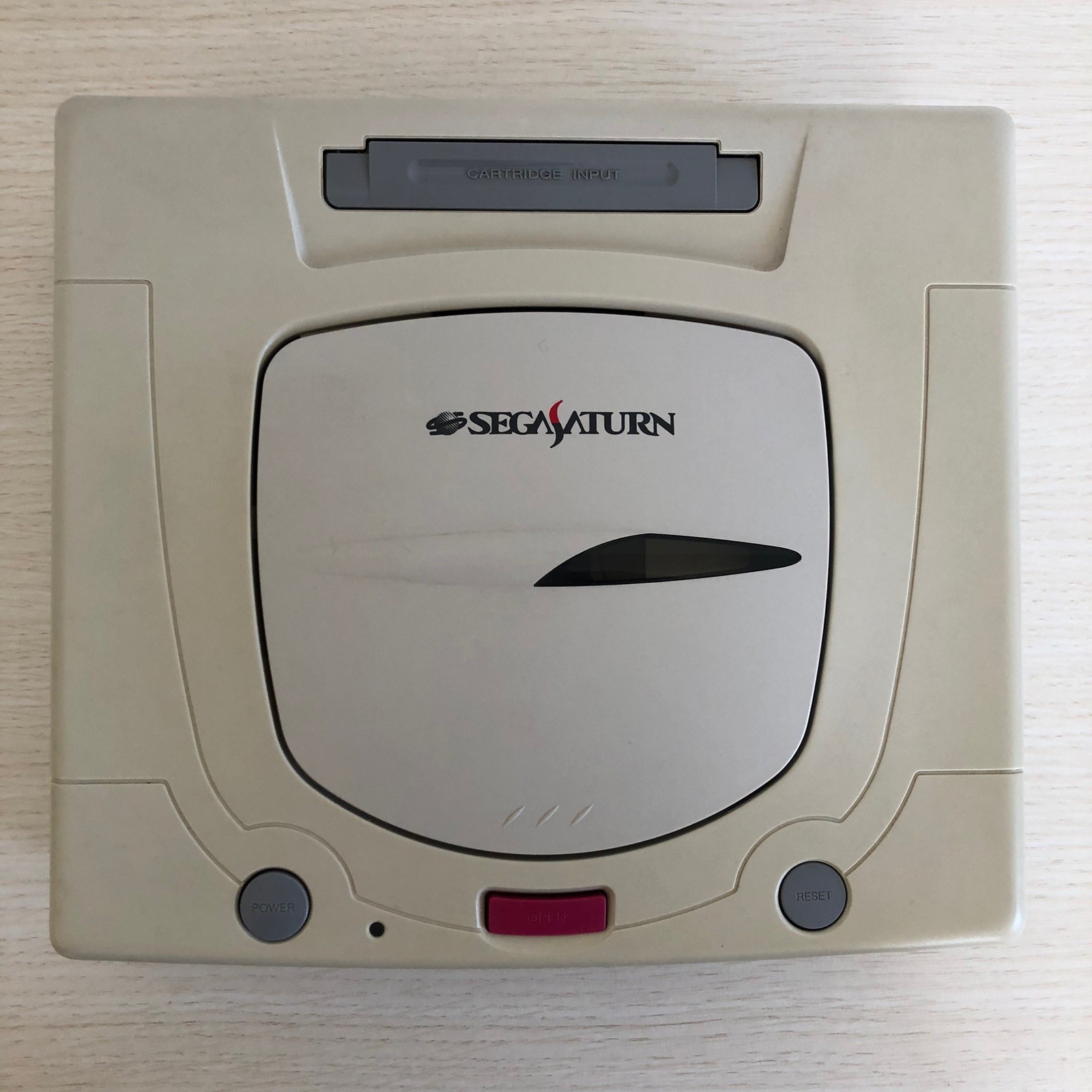 SEGA Saturn SS Console W/Controller White HST-3220 tested Japanese