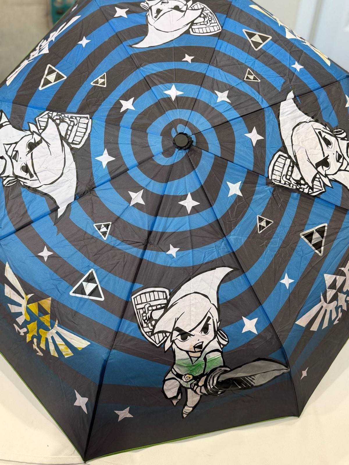 The Legend of Zelda Link Compact Folding Color Changing Umbrella