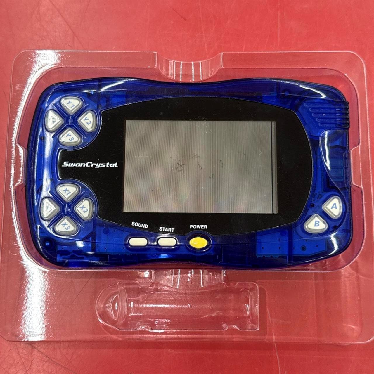 BANDAI WonderSwan Crystal SCT-001 Console From Japan A1854