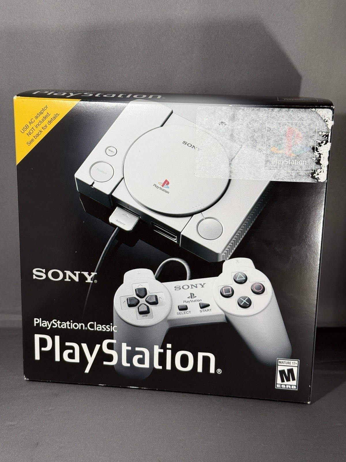 Sony PlayStation Classic Mini 20 Preloaded Games HDMI Two Controllers Open Box