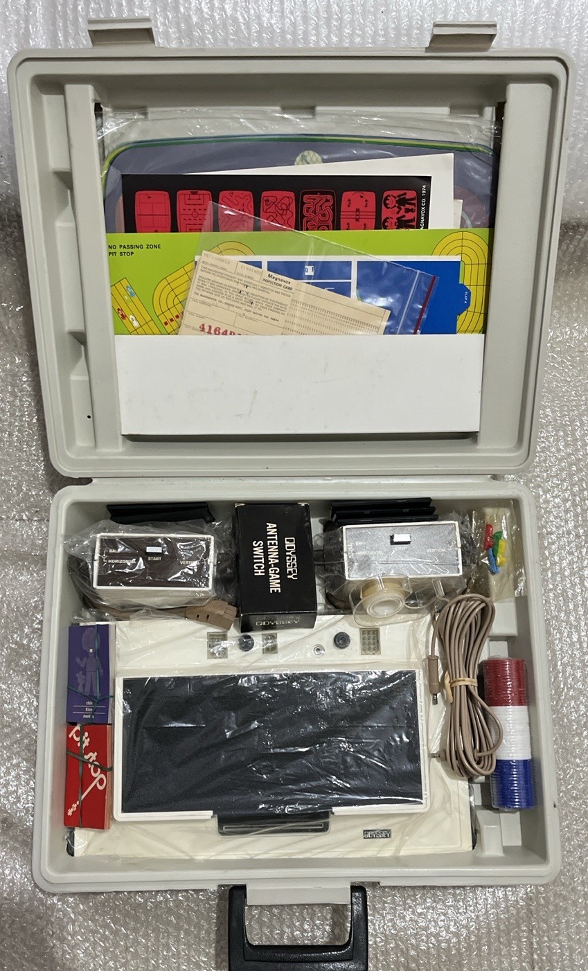 Magnavox Odyssey 1974 Ralph Baer. FIRST RUN. Run 1. Totally New. Rare