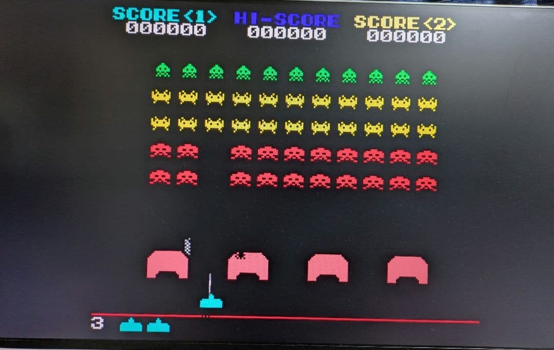 [SEGA Mark III] Space Invaders ☆With box☆SC-3000/SG-1000