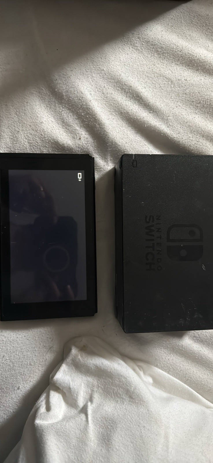 Nintendo Switch 1 No Controllers But Works Great And Assorted Games