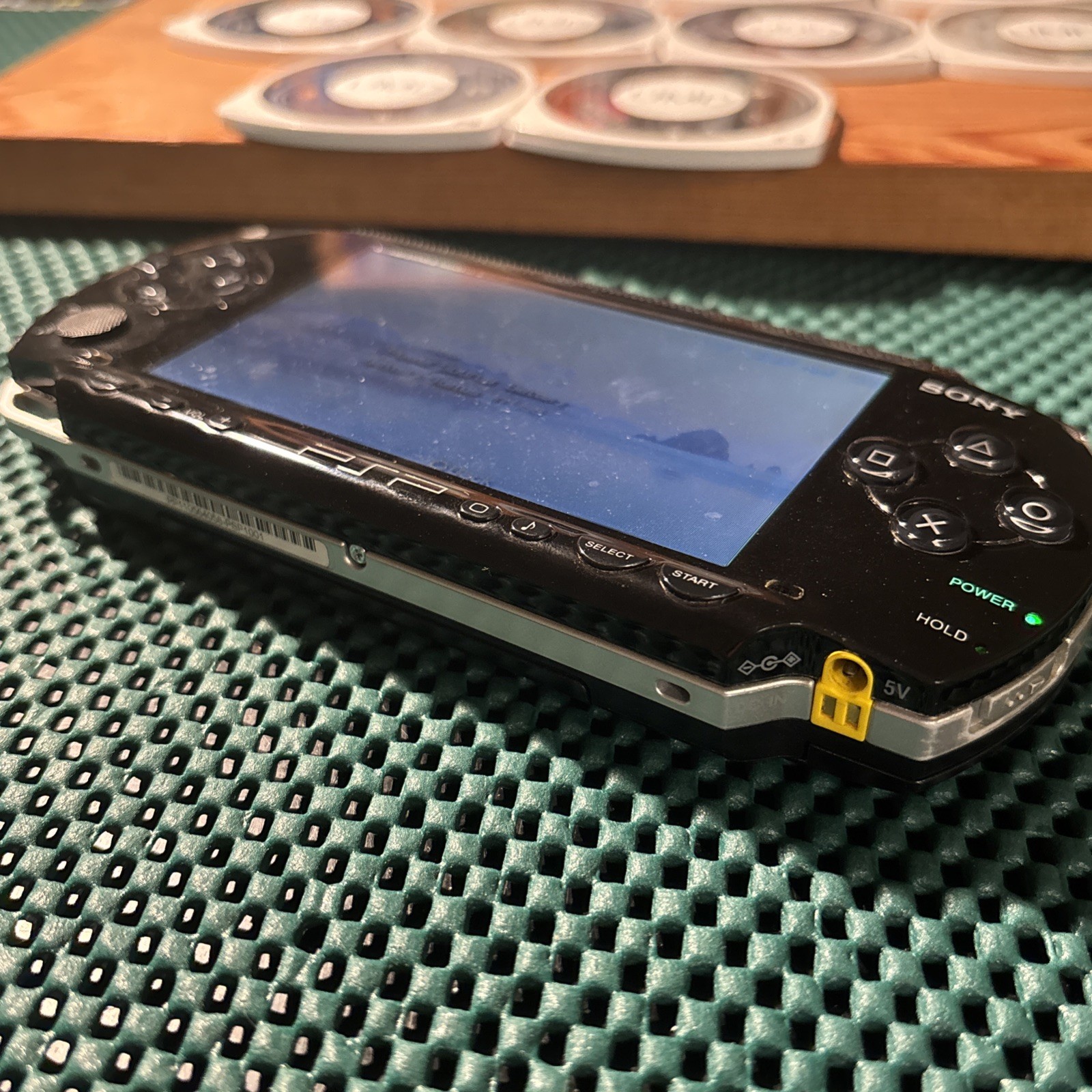 Sony PSP-1001 Black Handheld Console W/ Charger, Accessories, NEW BATTERY etc.