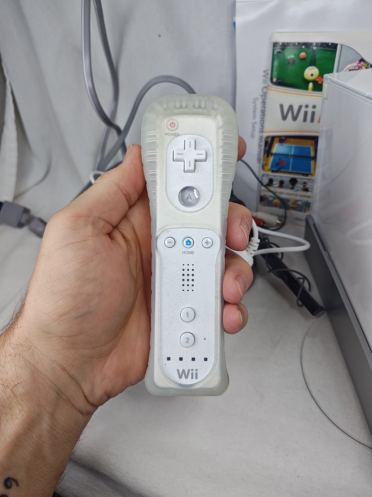 Nintendo Wii Console Bundle White RVL-001 Zelda Donkey Kong Wii Sports Play Fit