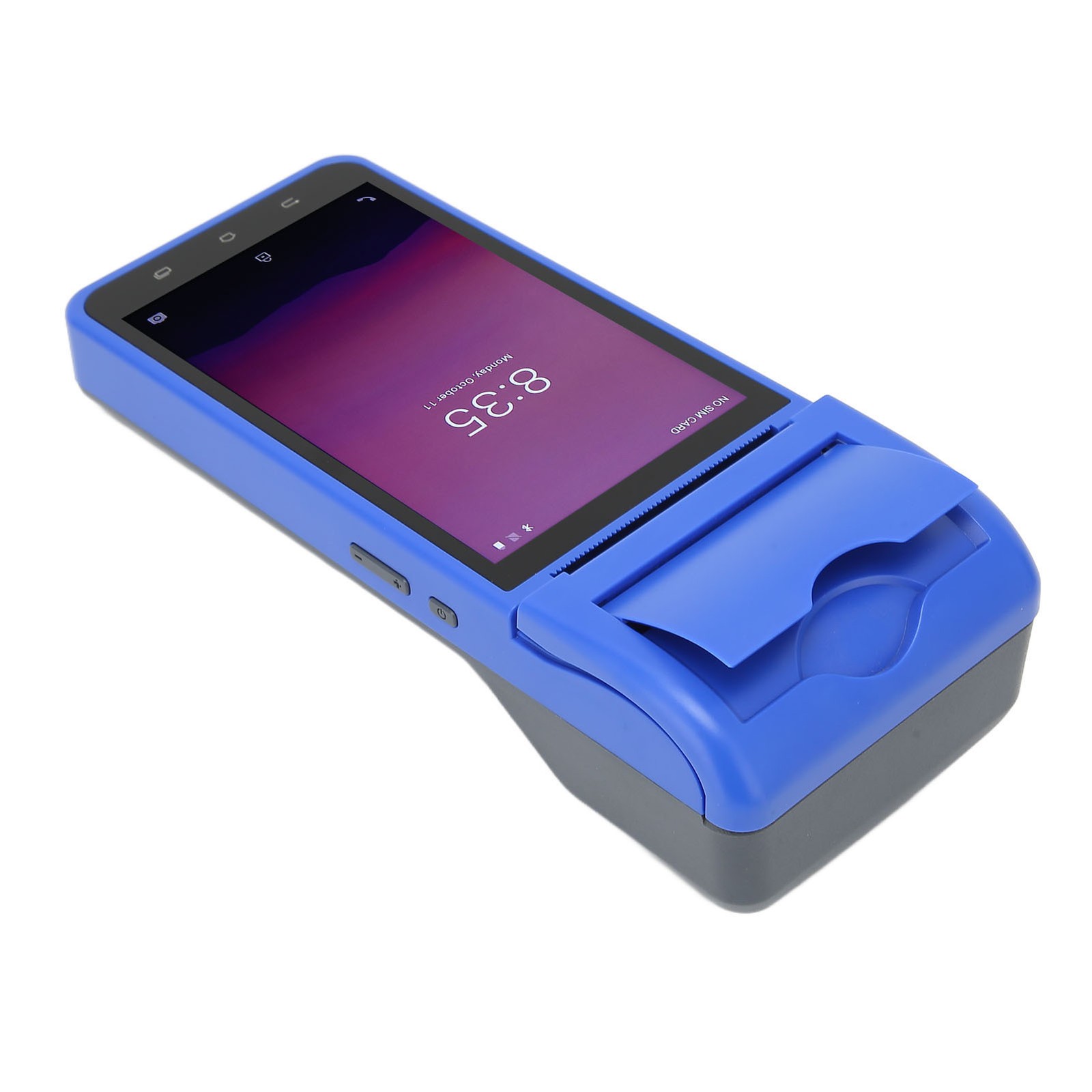 Handheld POS Machine 1280 X 720 HD Screen Thermal Printing Auto Focusing