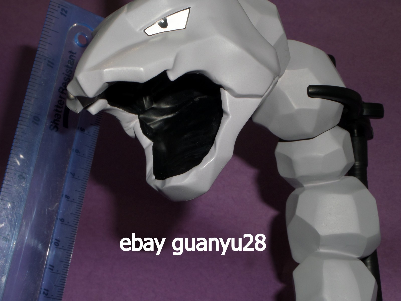 U Pokemon Figure 1/20 scale Zukan Onix Figure (Big Size) 12 inch/30cm ot sp