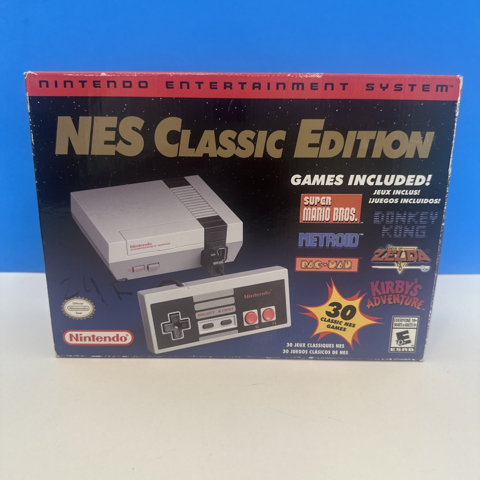 New Open Box Nintendo Classic Edition NES Mini Game Console with 30 games