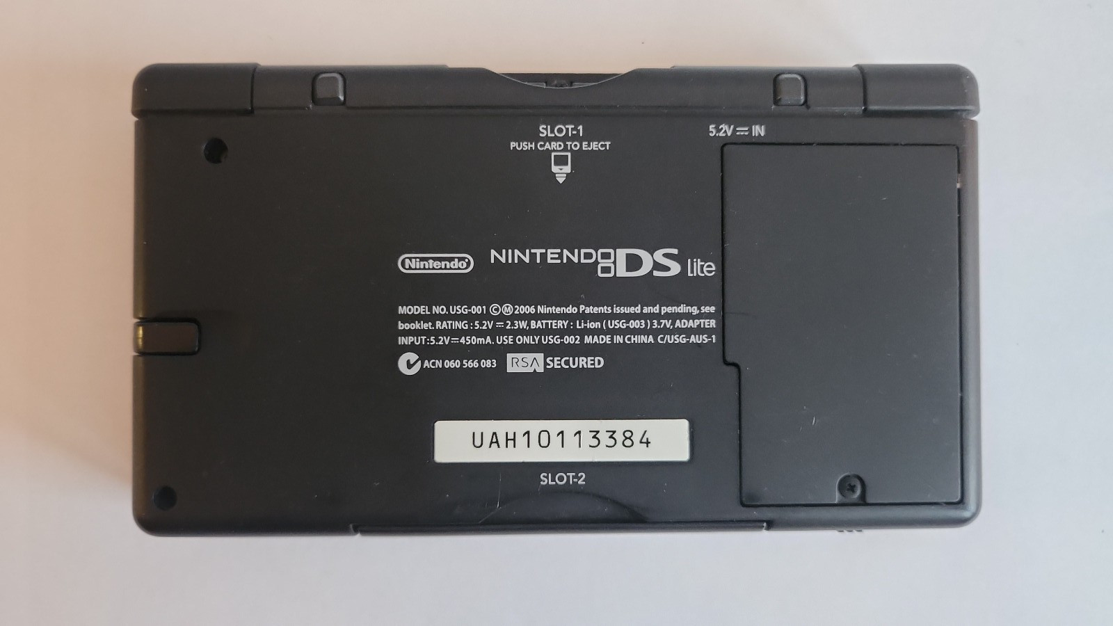 Nintendo DS Lite Red/Black boxed /w insert, manuals and accessories – Aust model