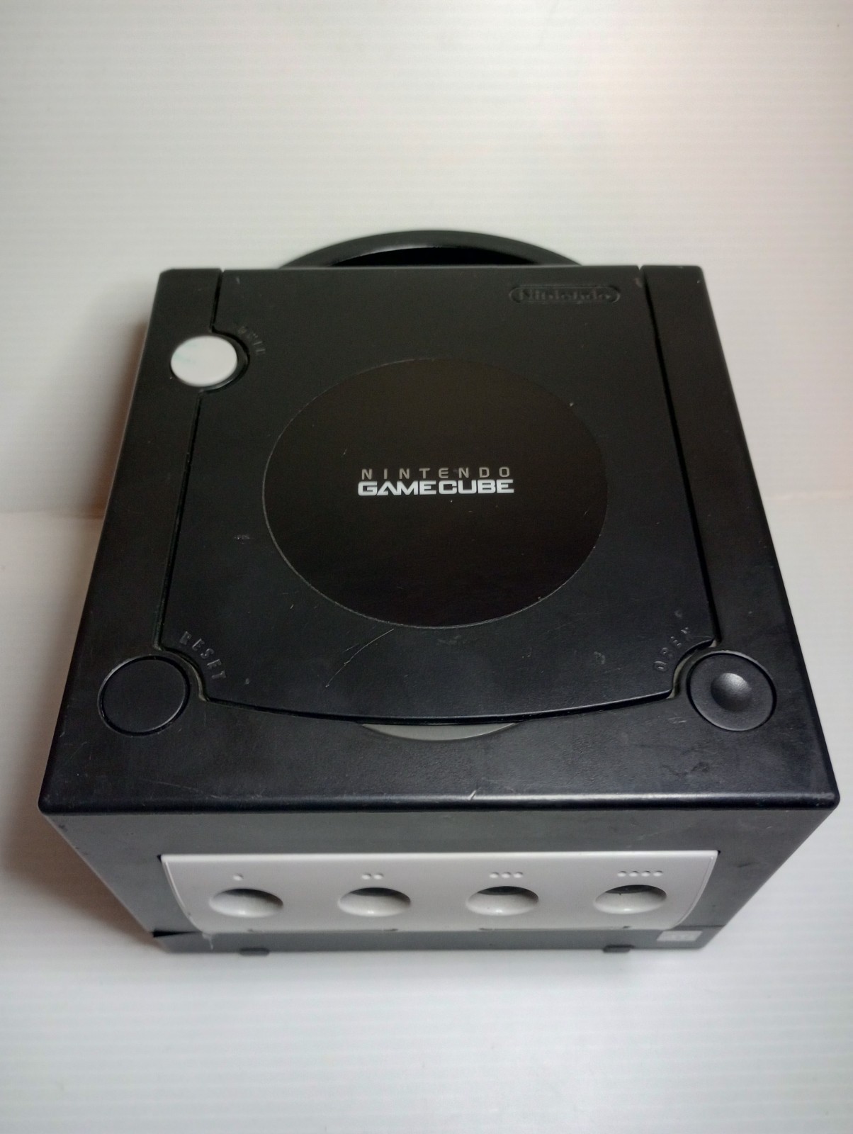 Nintendo GameCube Console Black DOL-001 USA Working Good Shape