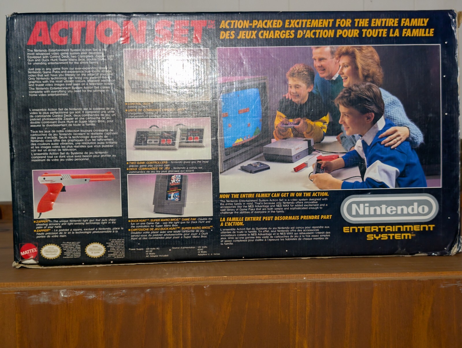 Nintendo NES Action Set Home Console – White/Gray