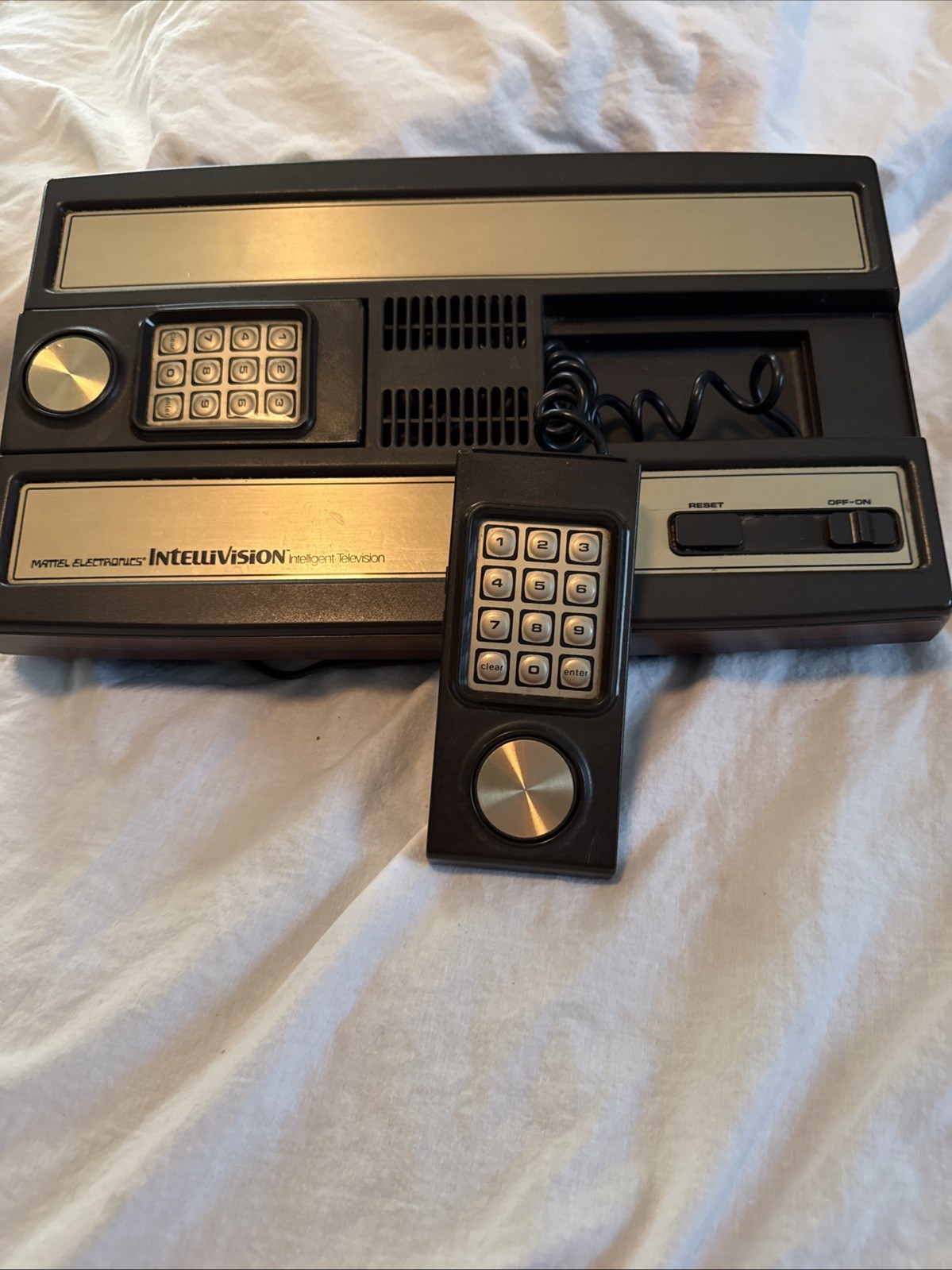 1979 Mattel Electronics Intellivision Console Model 2609A READ NOTE Needs Help