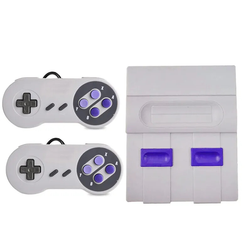 Super mini SN-02 retro SNES TV game console equipped with 821 classic 8-bit game