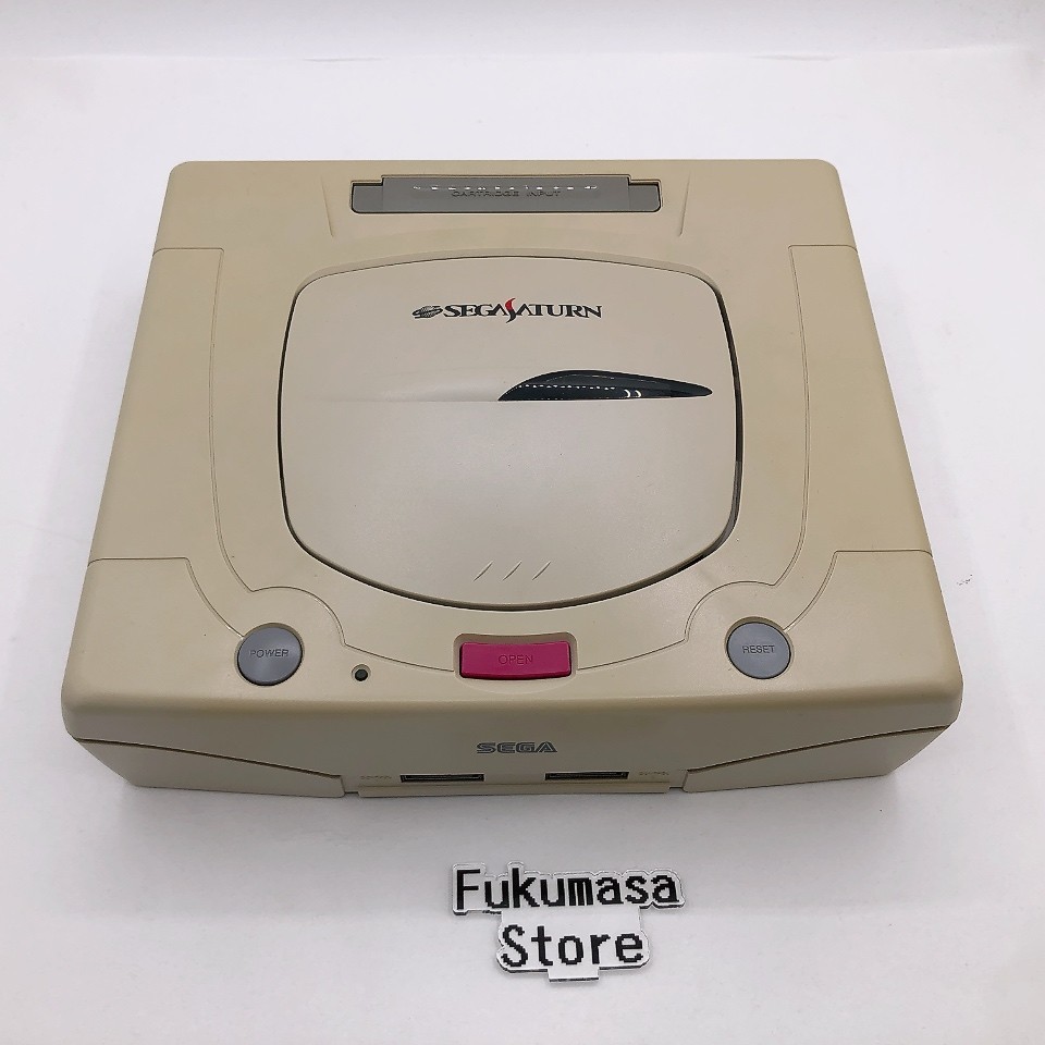 Sega Saturn Console only HST-3220 White NTSC-J Japan Japanese Tested