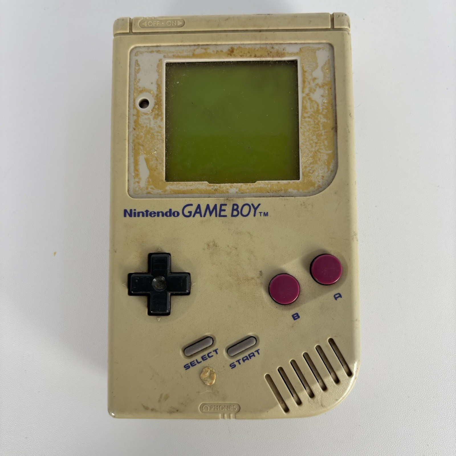 Nintendo Game Boy DMG-01 Original Gray Handheld Console Tested Working
