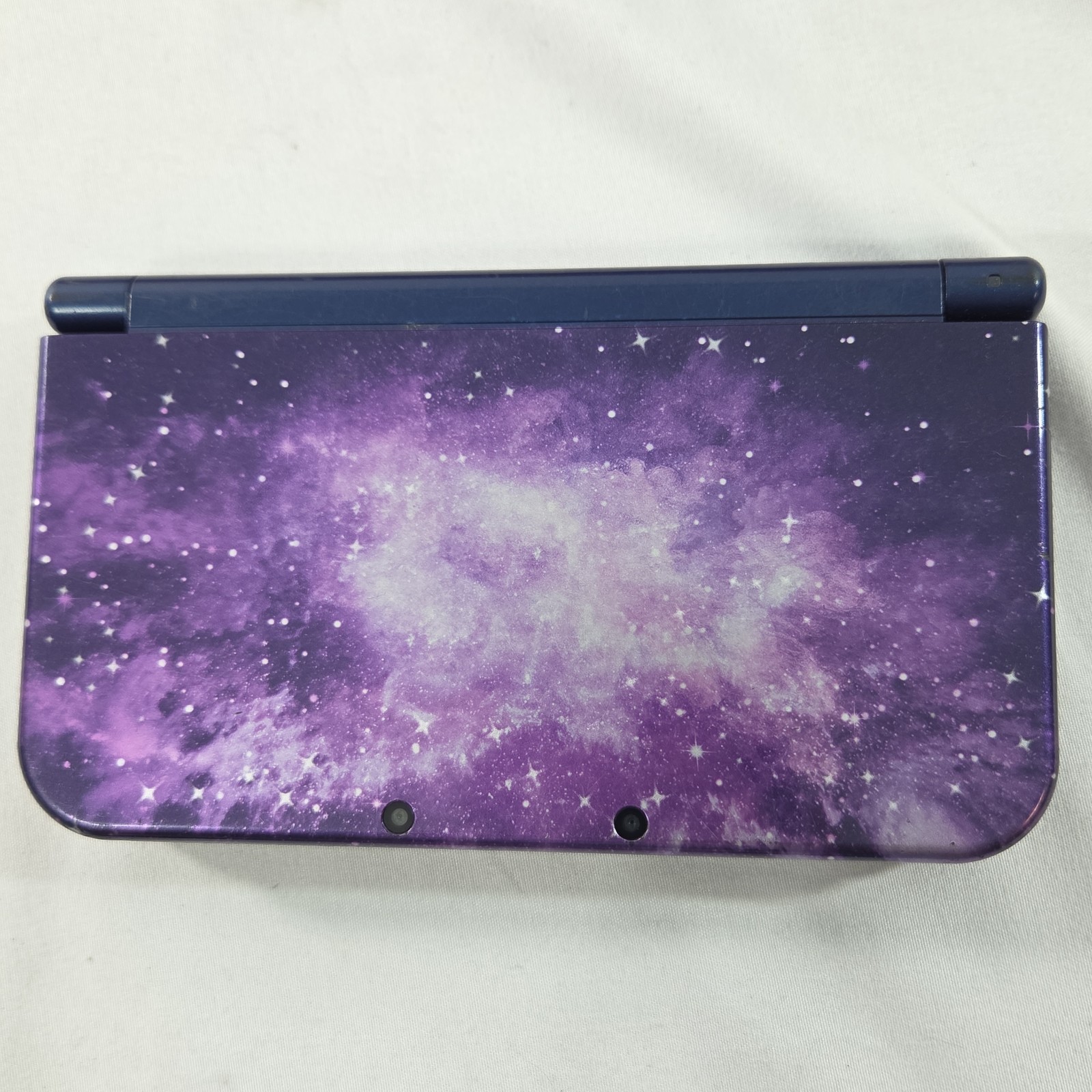 Nintendo 3DS XL Galaxy Edition Handheld System FOR PARTS OR REPAIR ONLY READ