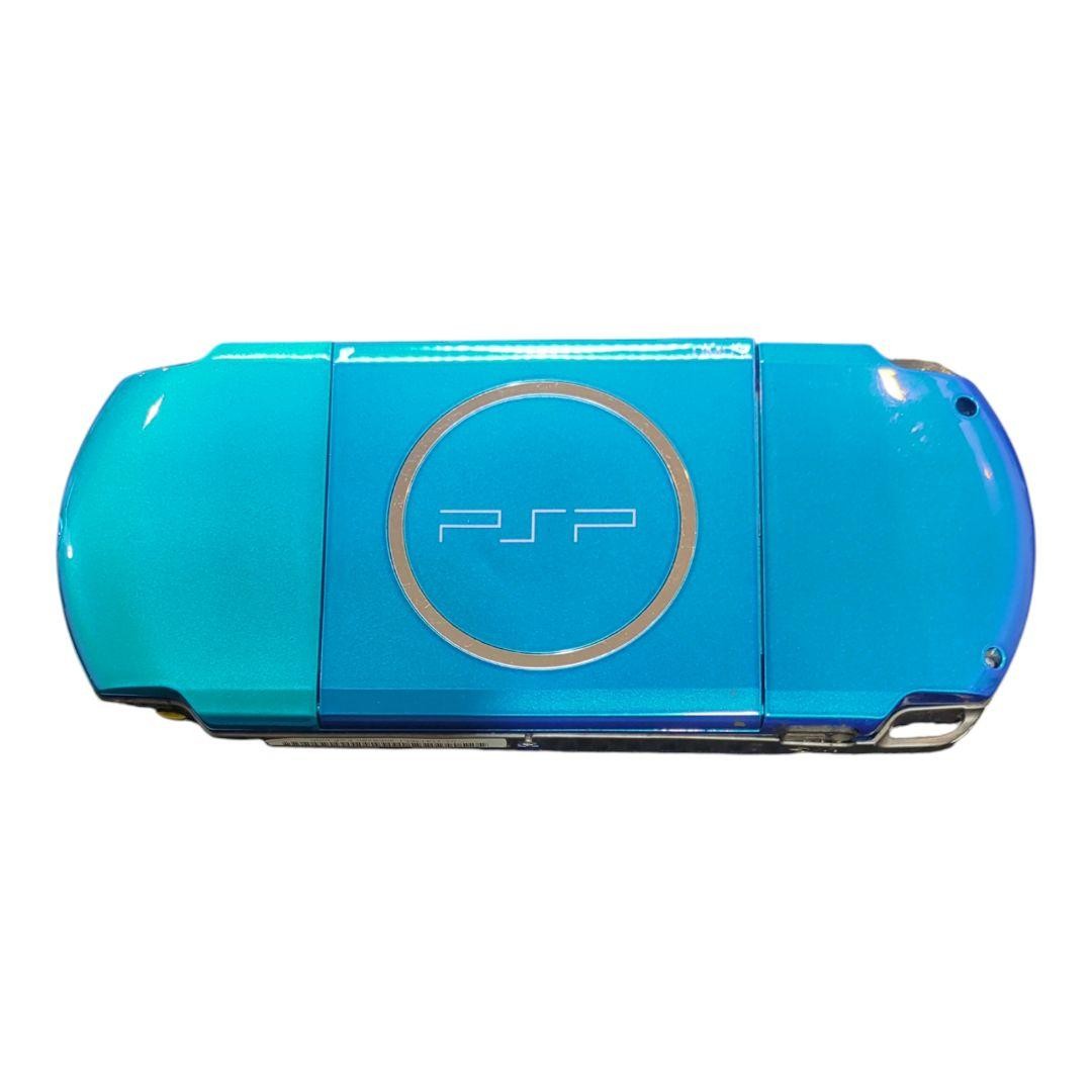 Sony PlayStation Portable PSP-3000 Vibrant Blue System Console Only Tested