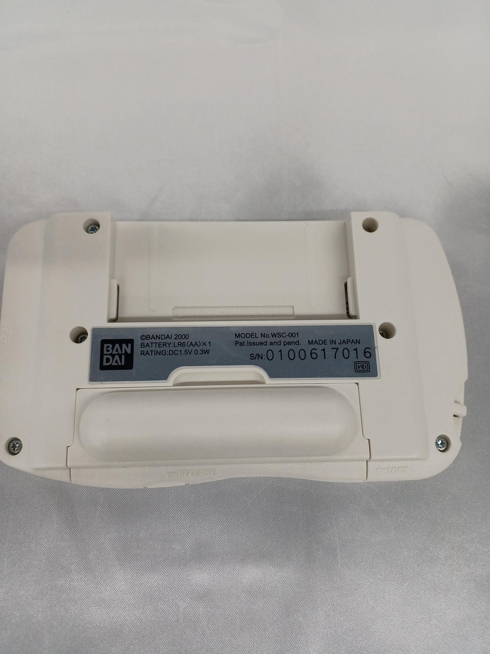 BANDAI WonderSwan Color Final Fantasy Model II WSC-001 Console A2008