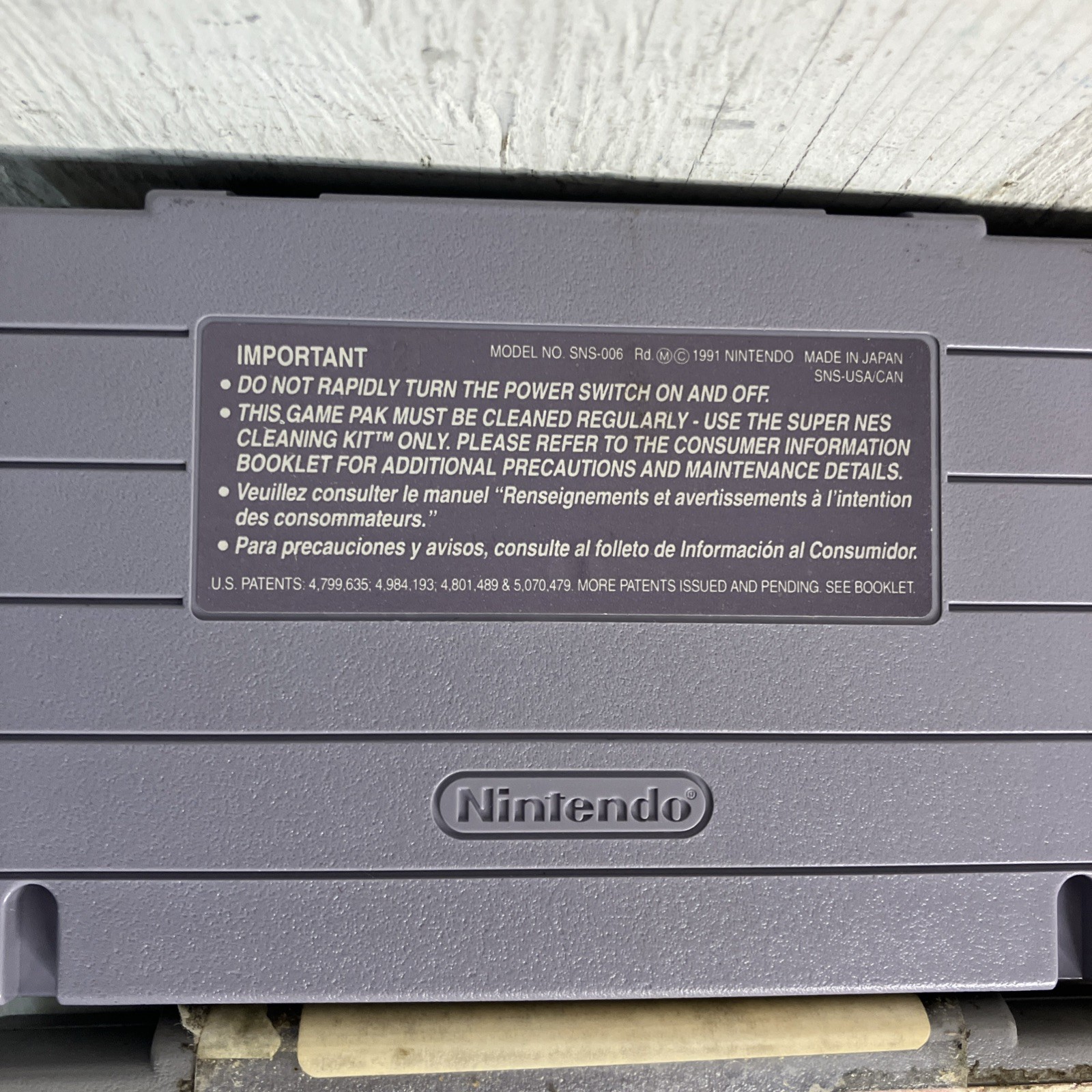 Super Nintendo SNES System Console Bundle W/ 10 Games Mario World Mario Kart