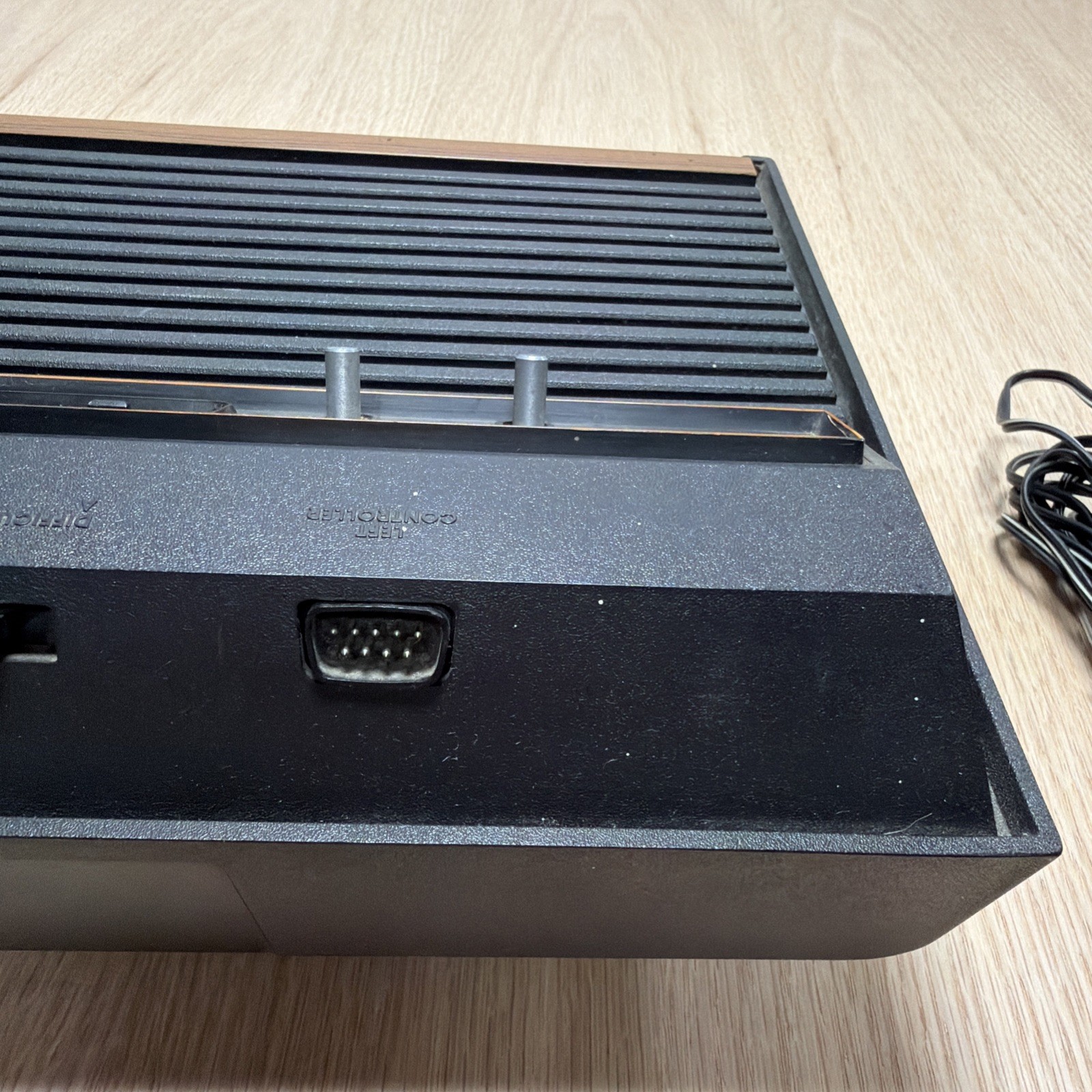 Vtg Atari CX-2600 A Untested For Parts Or Repair As Is CONSOLE Faux Wood 2600