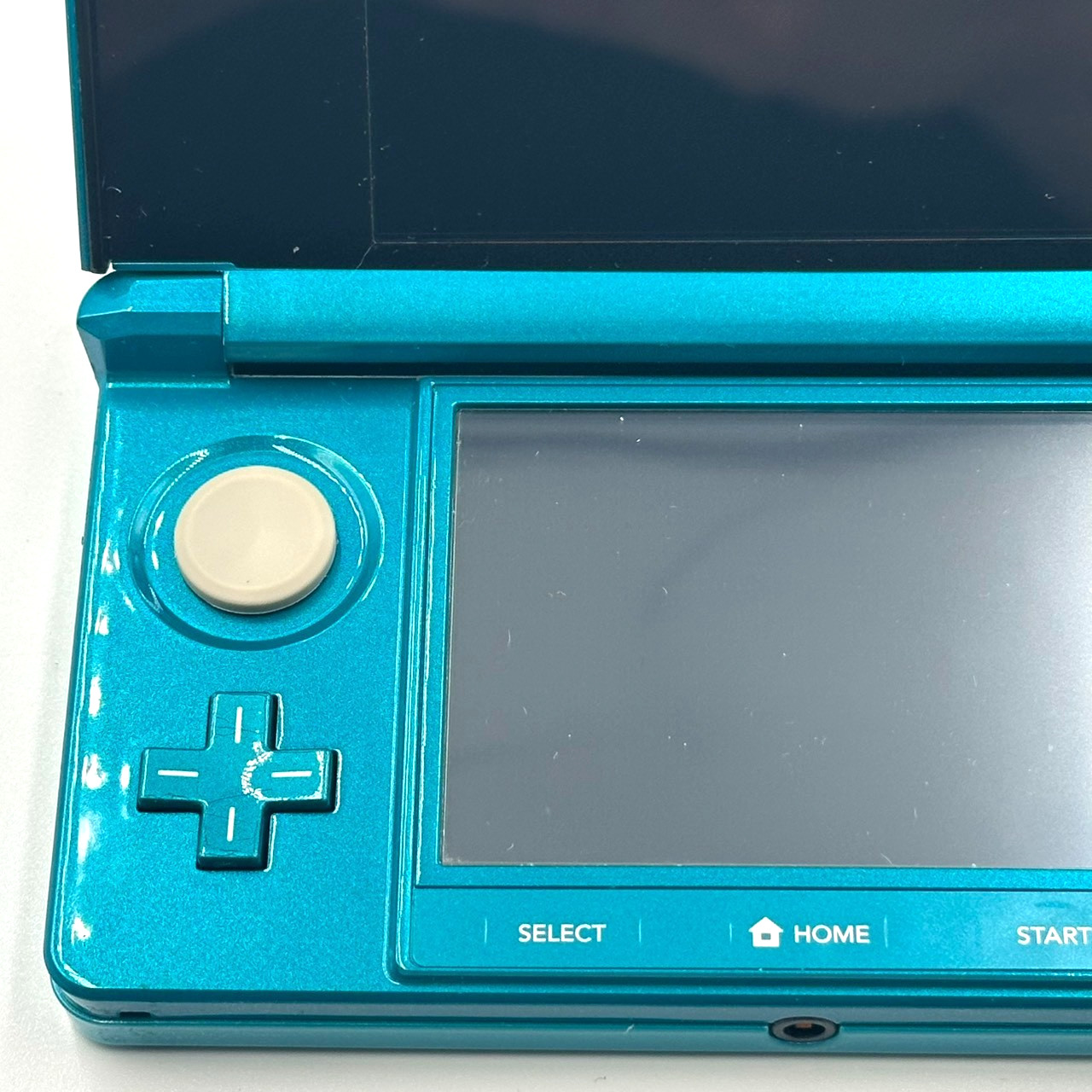 Nintendo 3DS Aqua Blue Console Boxed Charger Manual Japanese Edition
