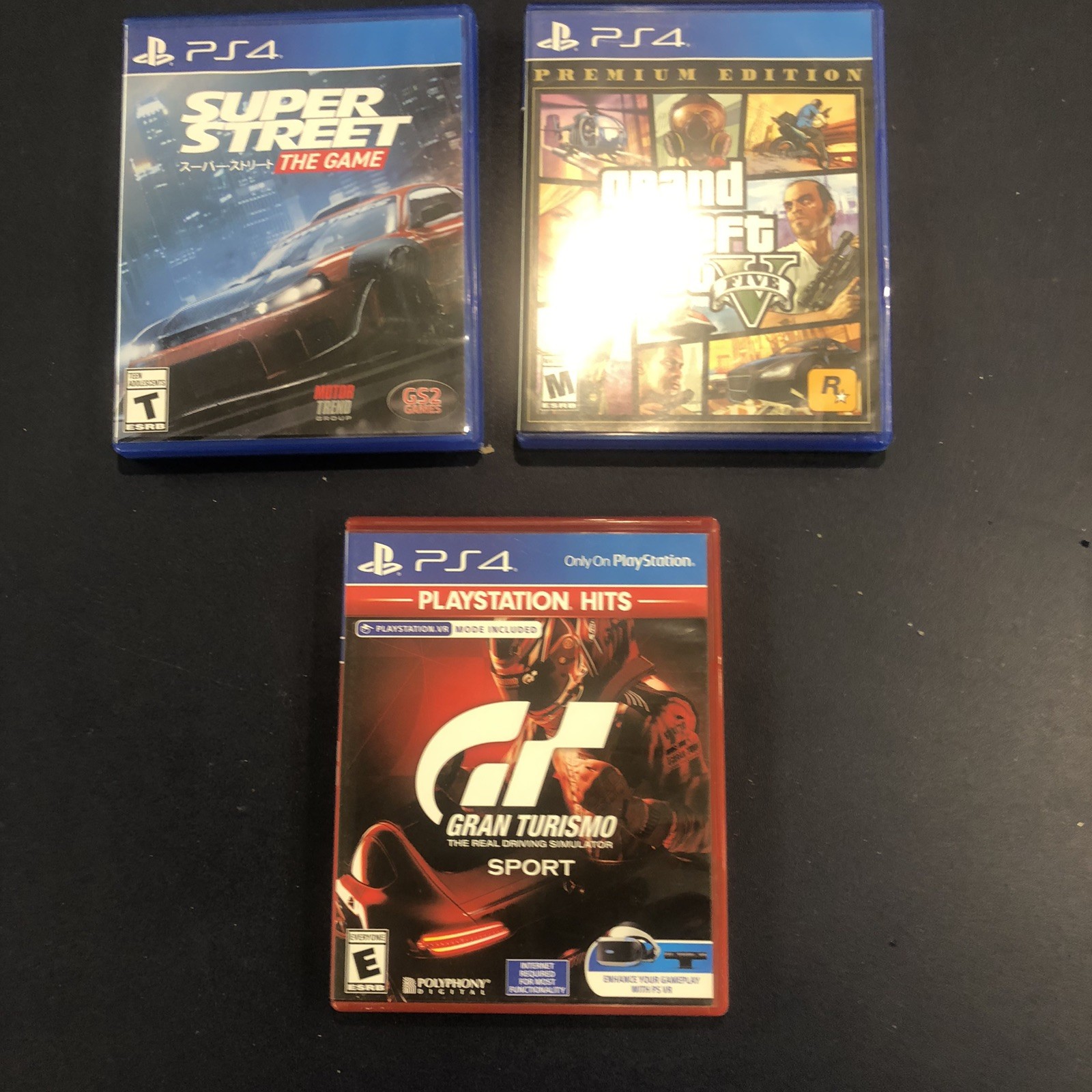 Logitech Steering Wheel Complete With 5 Racing Games Grand Theft & Gran Turismo