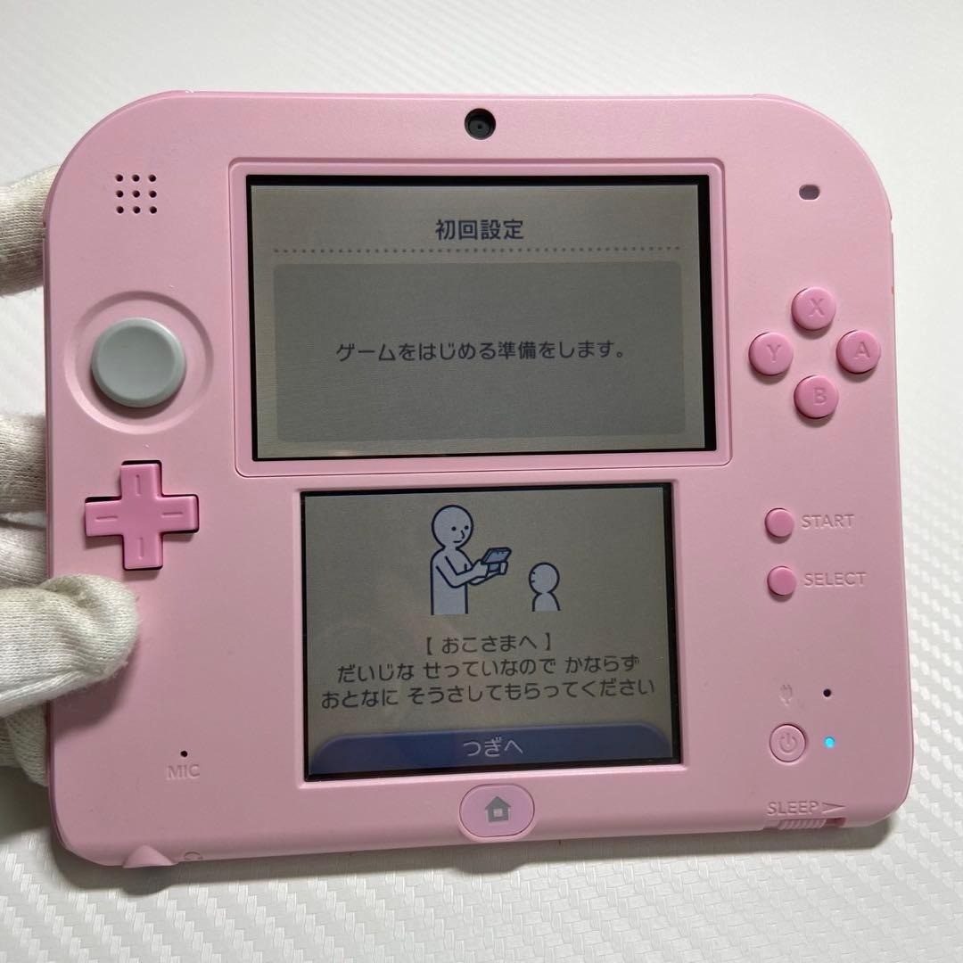 Nintendo 2DS Pink Console Complete in Box Tested Excellent Condition 6959