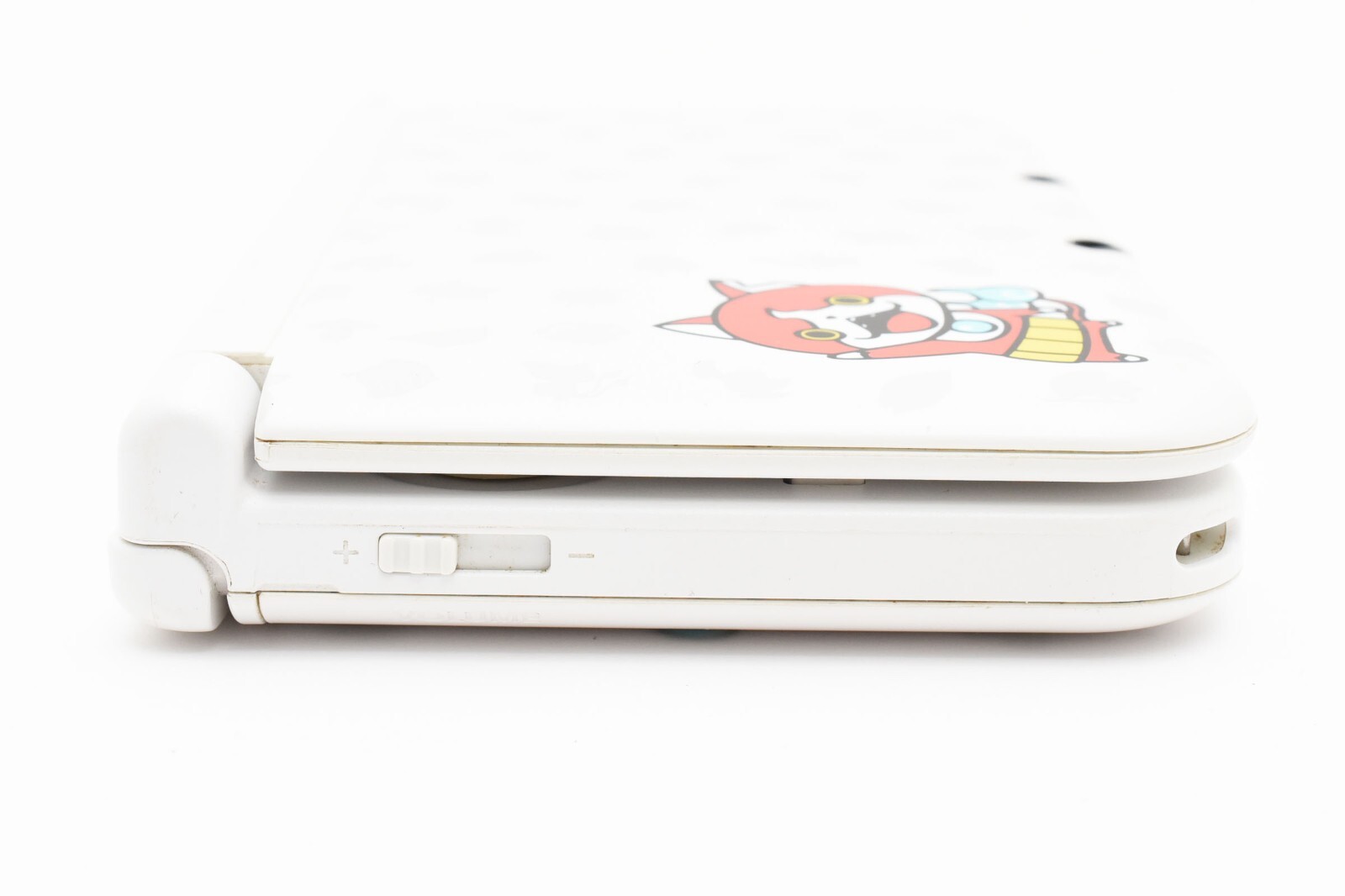 Nintendo 3DS XL LL Console Yo-kai Watch White w/Box Adapter Tested Japan Anime
