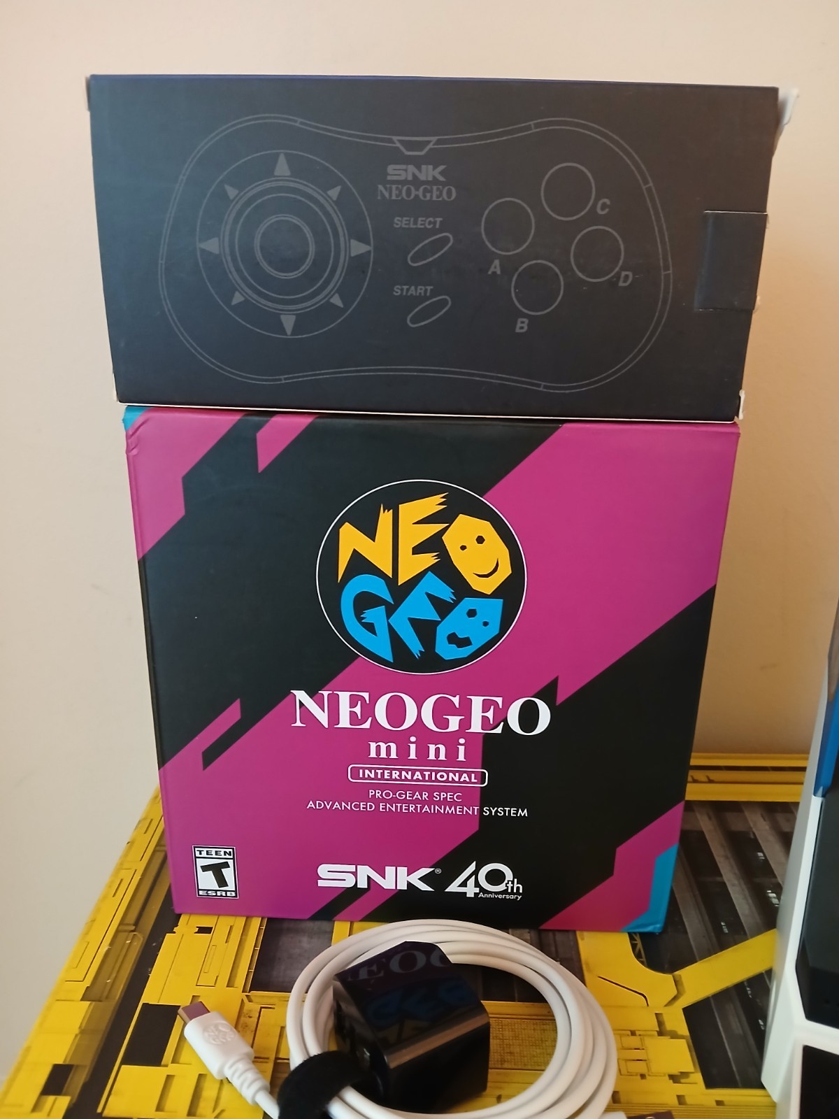 NEO GEO Mini International SNK 40th Anniversary Bundle [Please Read Description]