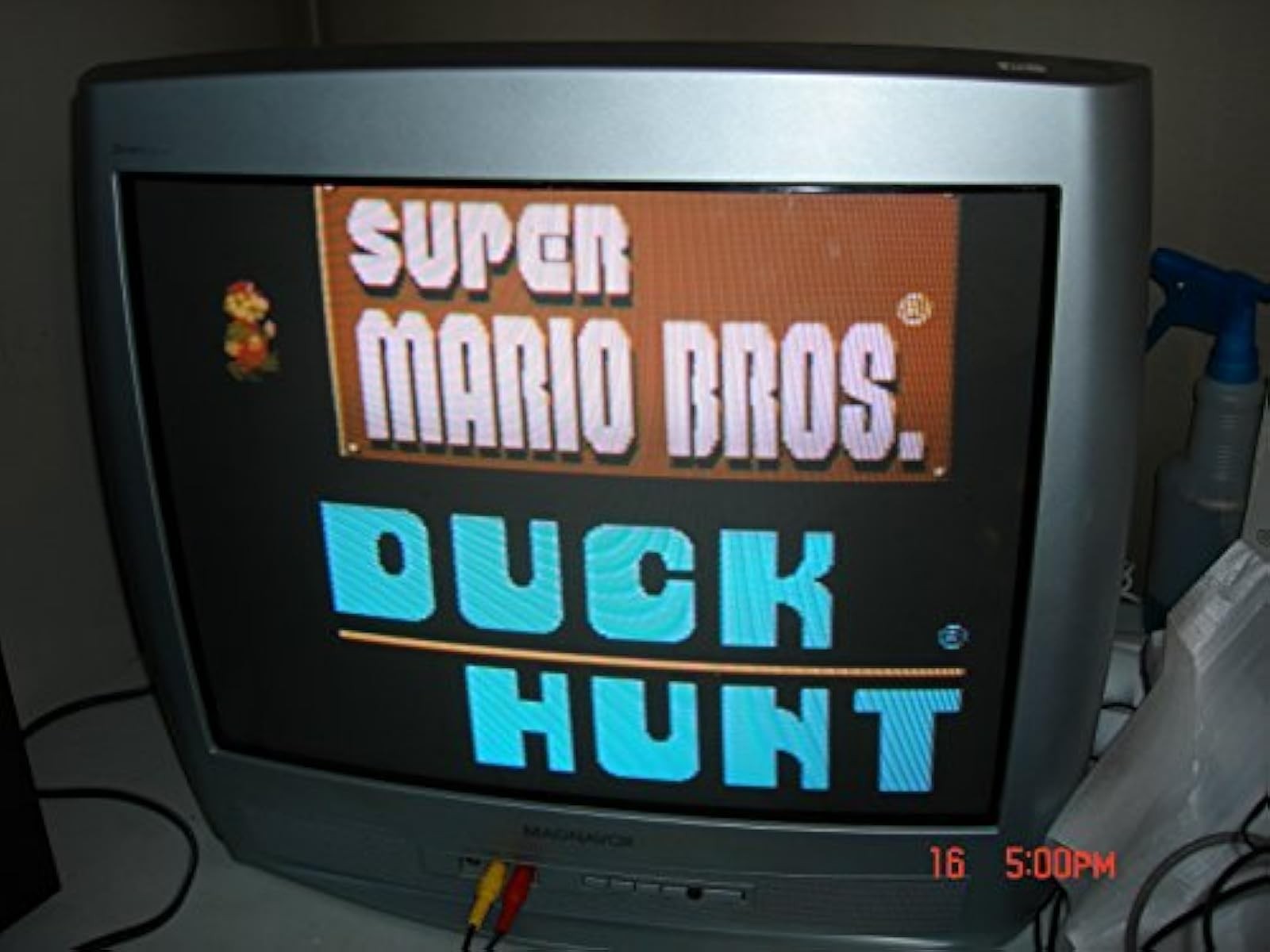 NES System: Video Game Console Bundle Zapper Gun And Game Very Good 6Z