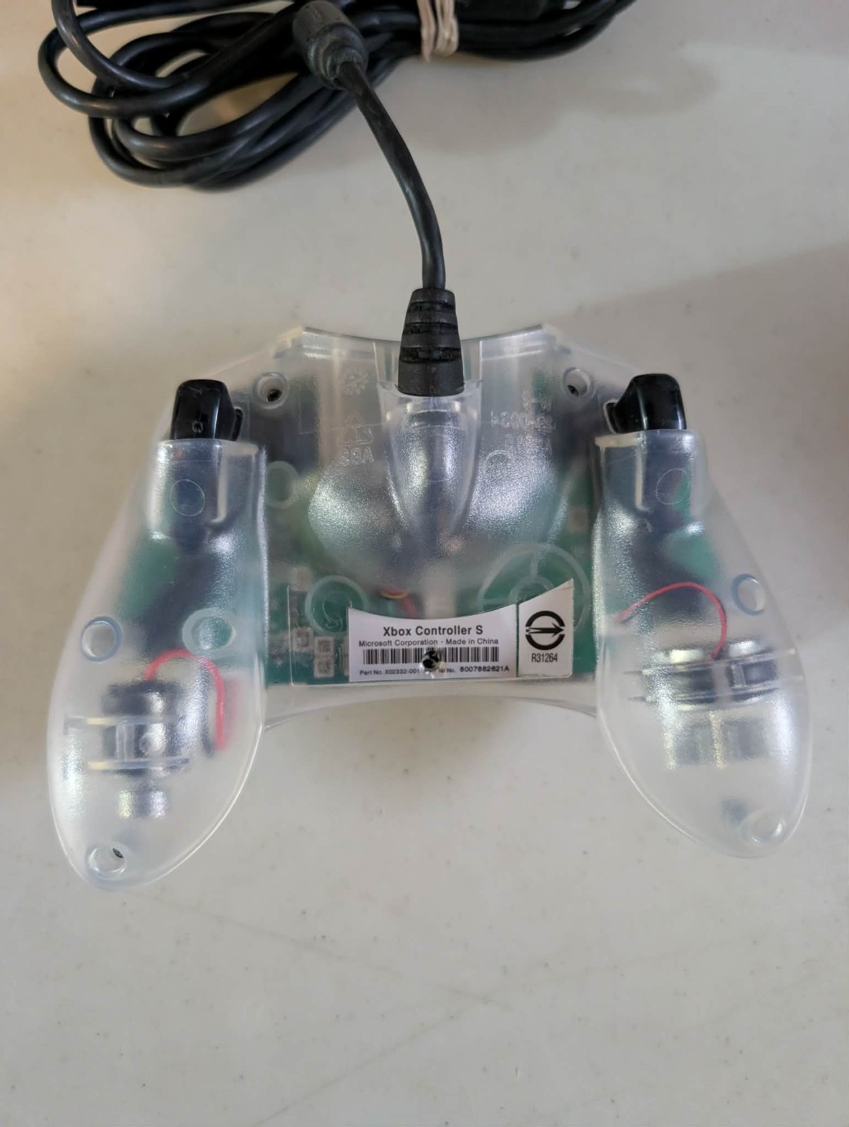 Microsoft Xbox Crystal Limited Edition Translucent Console + 1 CONTROLLER