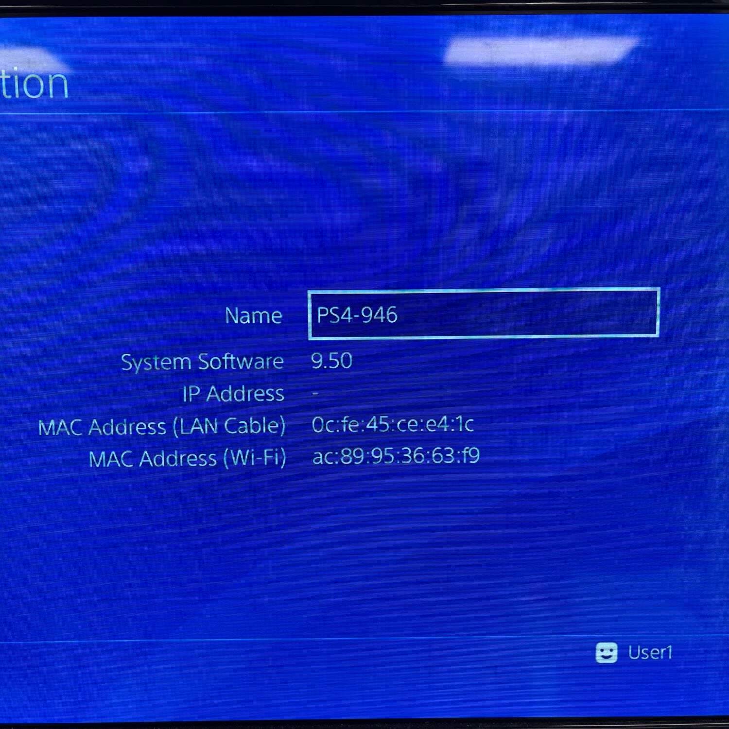 Sony PlayStation 4 PS4 500GB Black Console Gaming System CUH-1215A Low Firmware