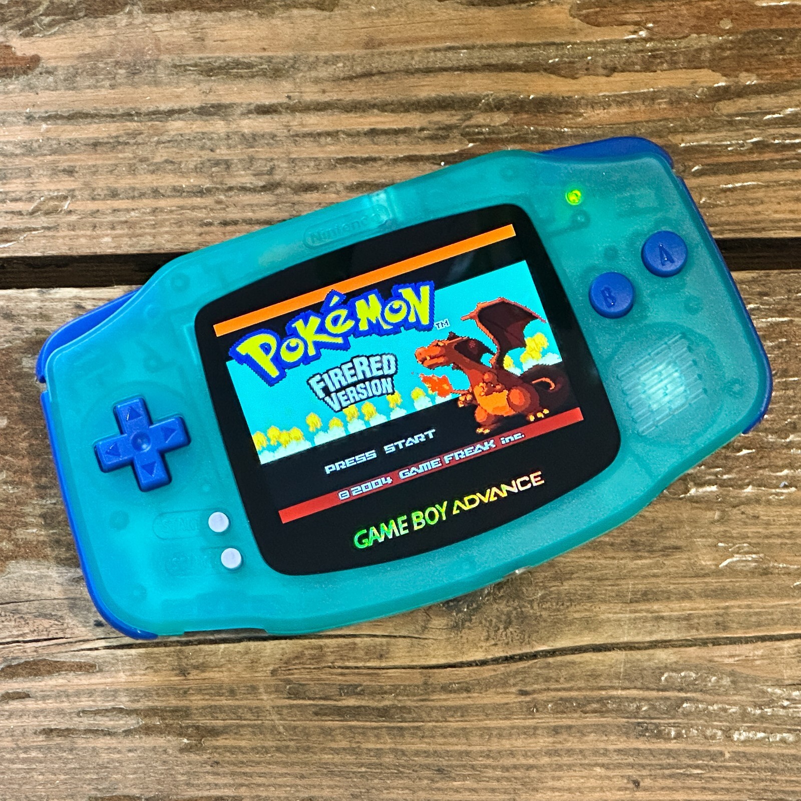 Nintendo Game Boy Advance GBA Backlight IPS LCD System Rechargeable USBC Battery