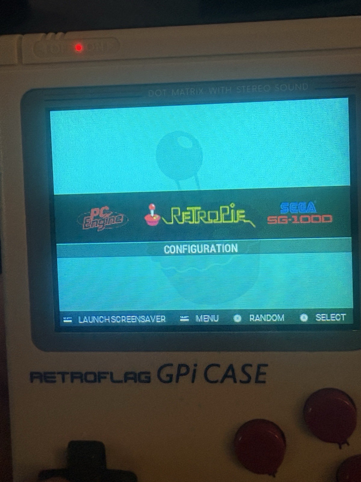 RETROFLAG GPi Case Handheld Emulator Raspberry Pi Zero 32GB SD Card. (See Desc)