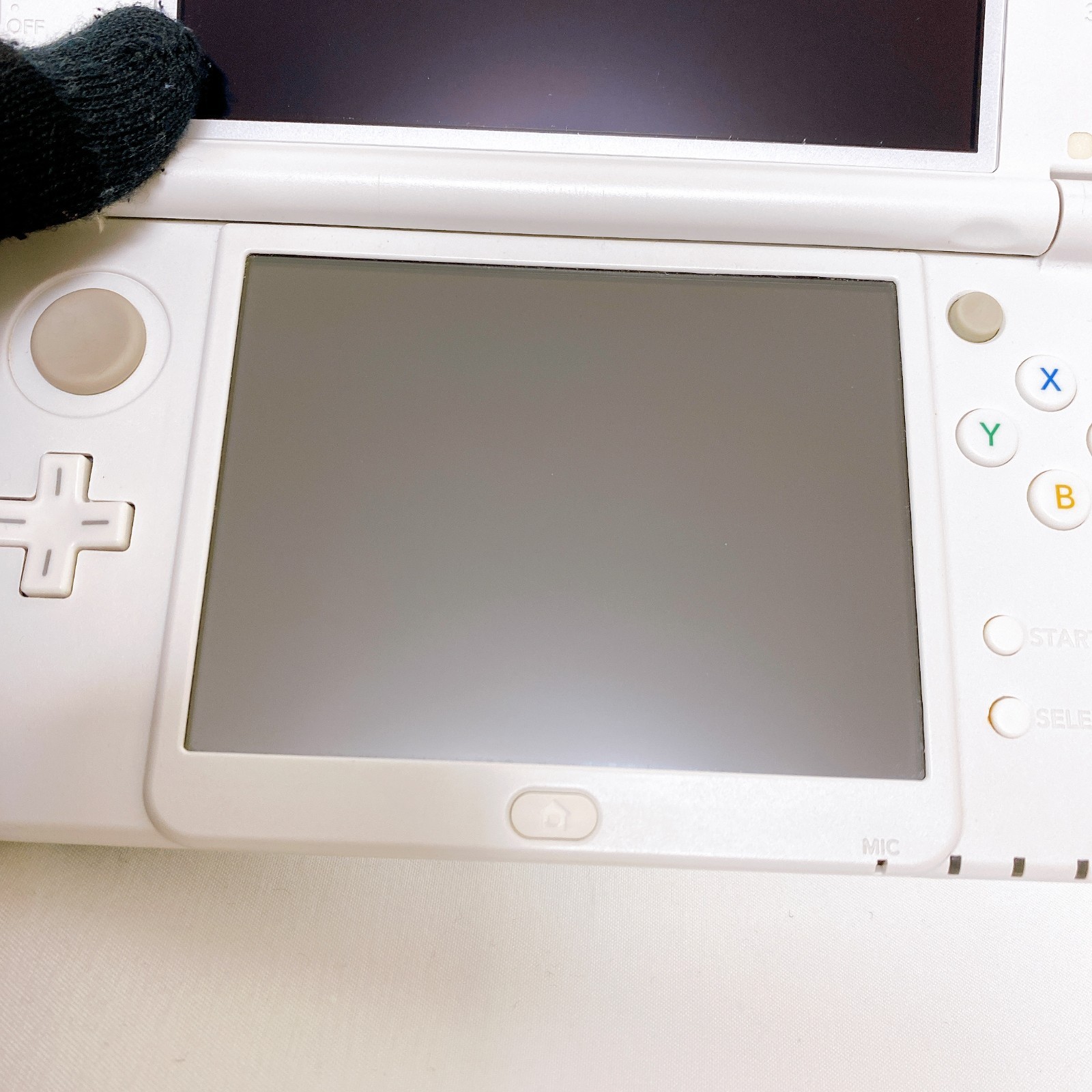 New Nintendo 3DS XL LL Pearl White Console Stylus Japan Tested Working Rank S