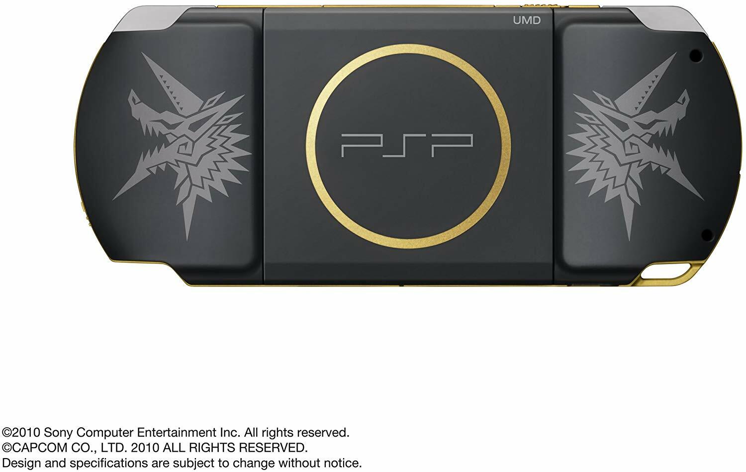 PSP Monster Hunter 3Rd Hunters Model 3000 MHB Console Charger Battery [CC]